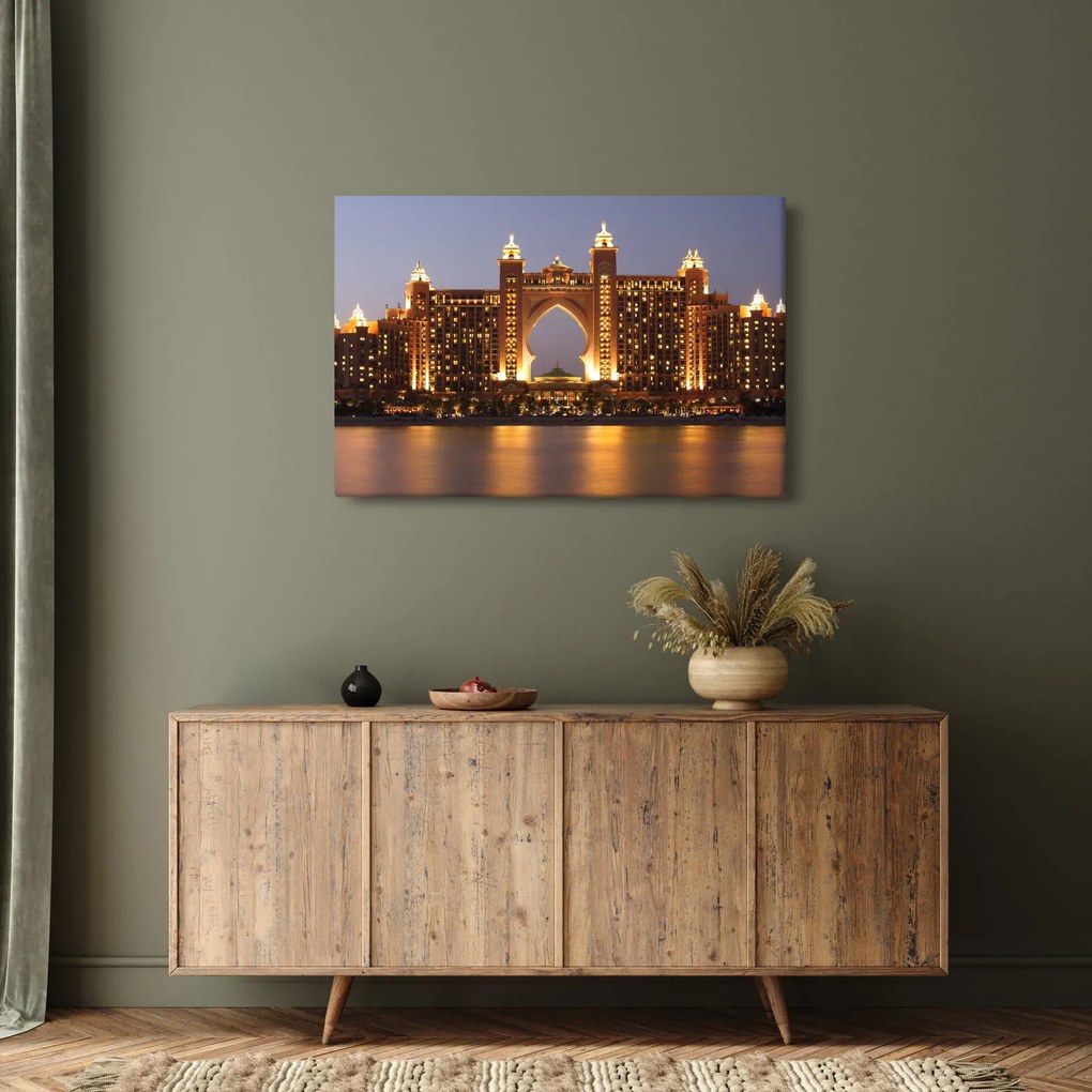 Tablou construcției în Dubai (90x60 cm)