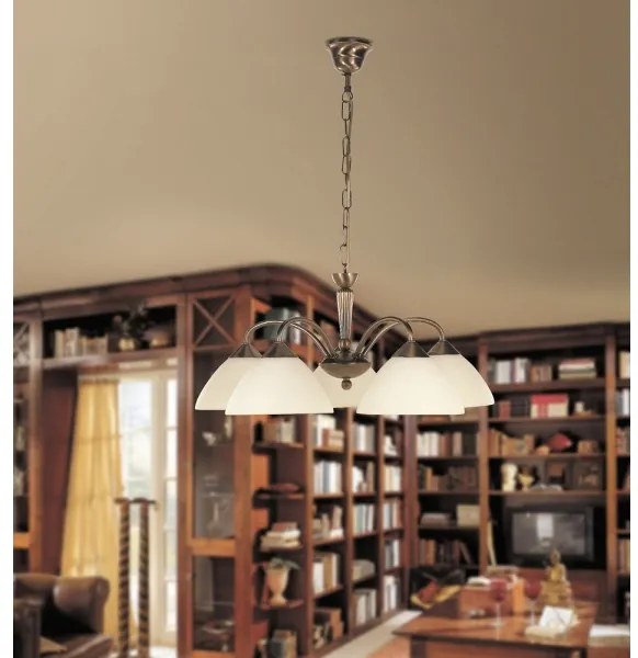 Rabalux 8175 - Lustra cu lant REGINA 5xE14/40W/230V