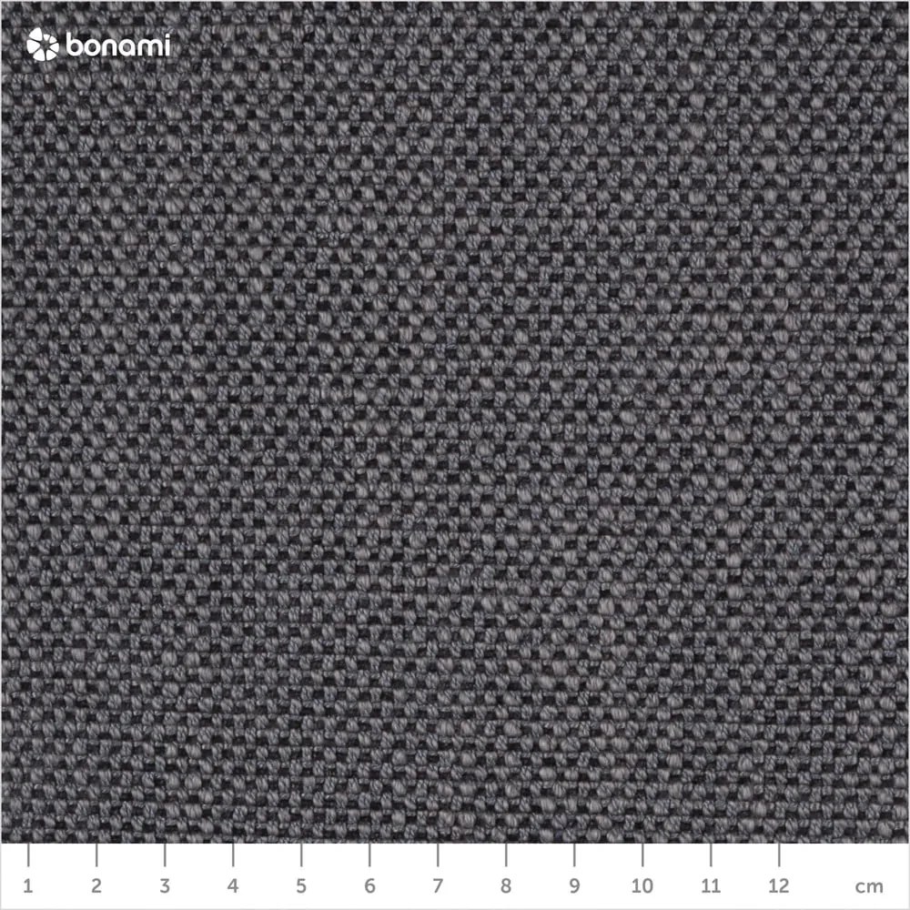 Pat matrimonial gri închis tapițat cu spațiu de depozitare cu somieră 180x200 cm Atesio – Meise Möbel