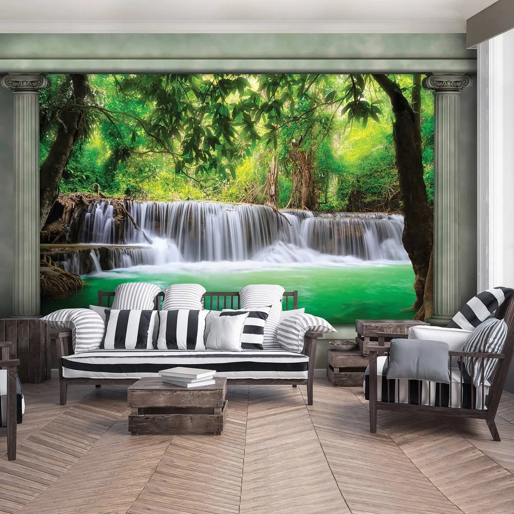 Fototapet - Cascada magică (152,5x104 cm)