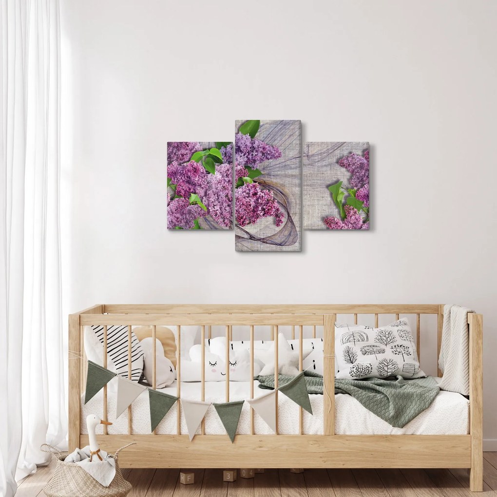 Tablou - Flori de liliac (90x60 cm)