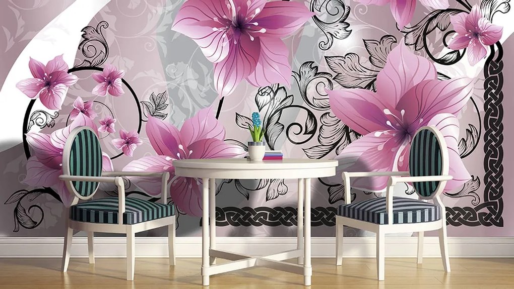 Fototapet - Flori (254x184 cm)