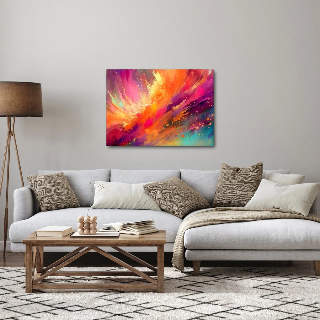 Tablou - Abstractizare dinamică (70x50 cm)