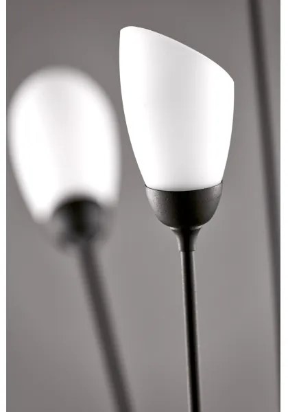 Jupiter 2058 - Lampă de podea GLORIOSA, 9 x G9, 14 W, 230 V, neagră