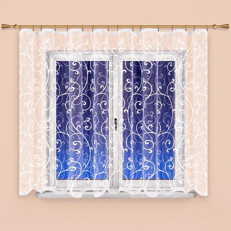 Polontex Perdea finisată din jacard JOANNA 350 x 160 cm