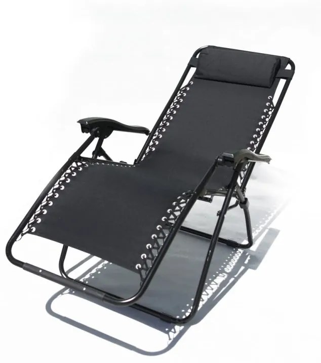 Scaun de grădină AN2320 OXFORD - negru