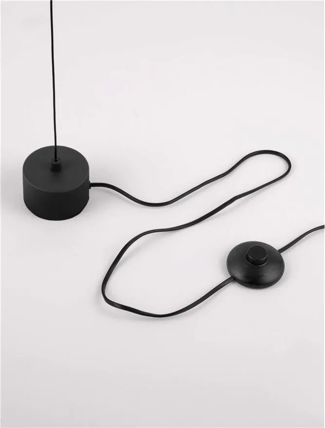 Lampadar LED suspendat de tavan OLEA, H-340cm