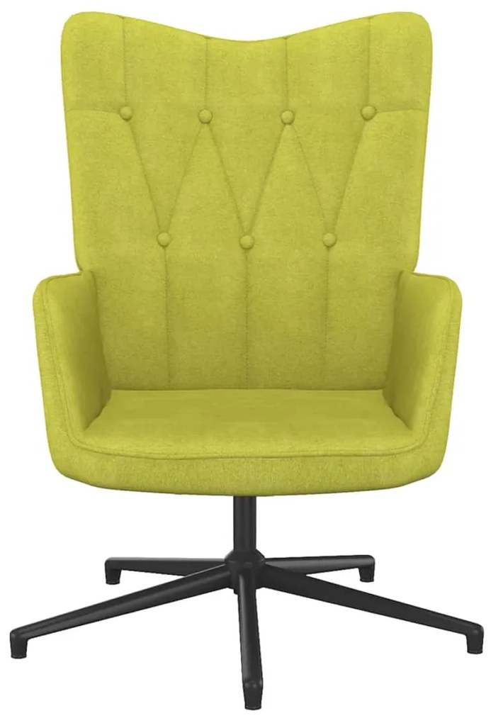 327572 vidaXL Scaun de relaxare, verde, material textil