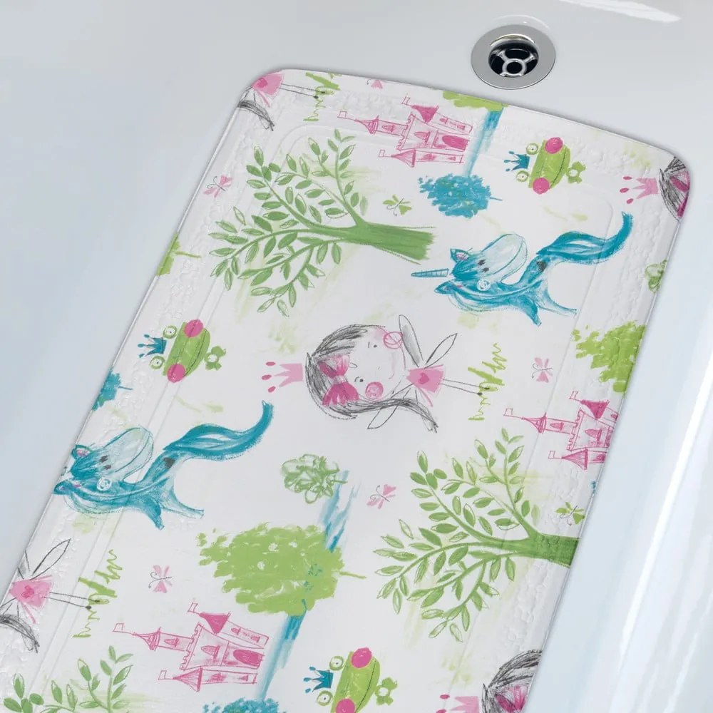 Covoraș antiderapant pentru copii pentru cadă 36x71 cm Fairy Tale – Spirella