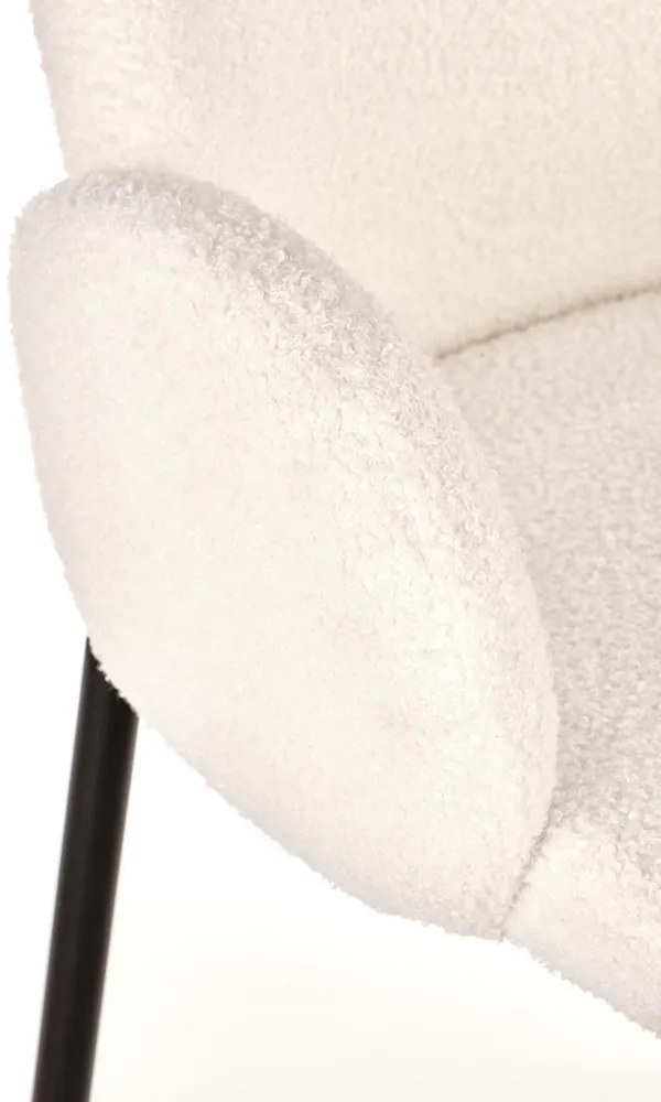 Scaun de bucaterie Lana, crem