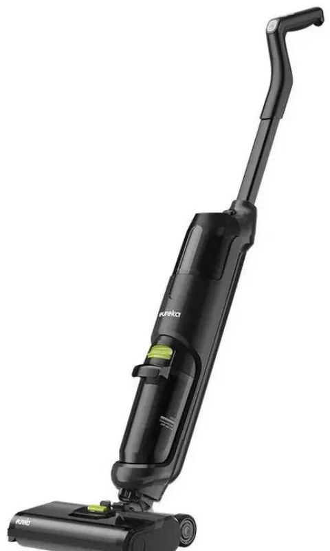 Aspirator vertical Eureka NEW400, 120W, 15000 mAh, 600ml, Curatare umeda si uscata, Autonomie pana la 30 min, Auto-curatare, Negru