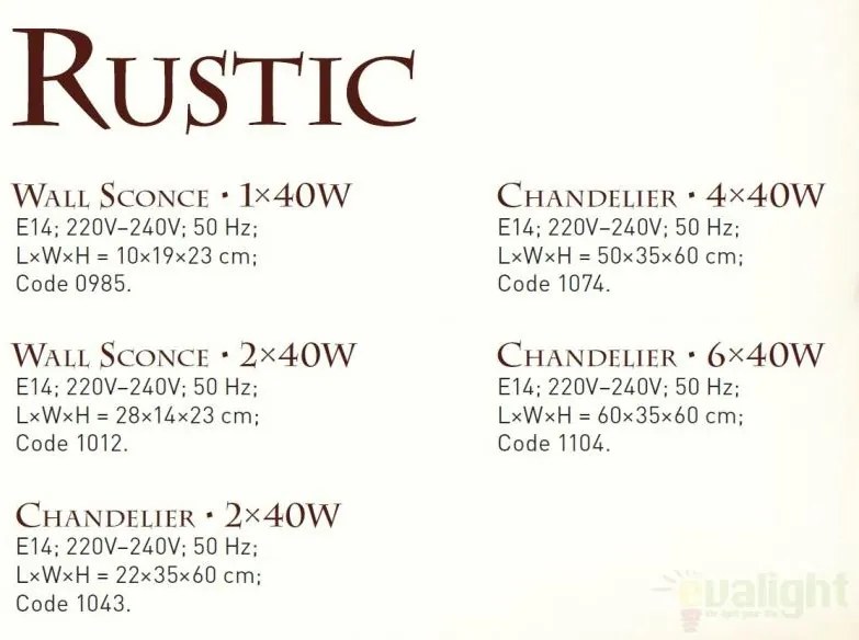 Aplica de perete rustica fabricata manual din lemn Rustic WOOD-RU-AP2