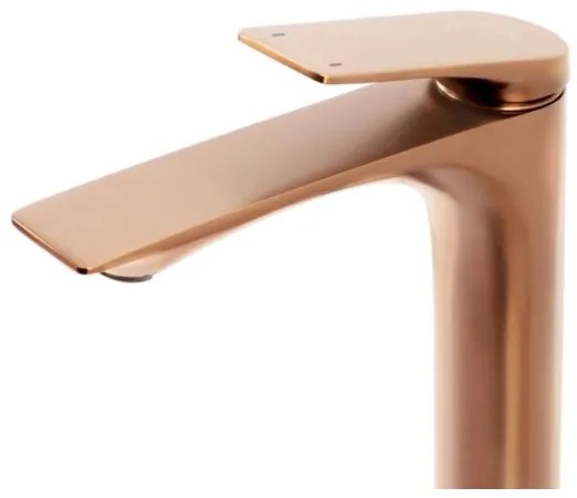 REA-B0493 - Baterie pentru lavoar AVALON 30 cm, finisaj cupru periat