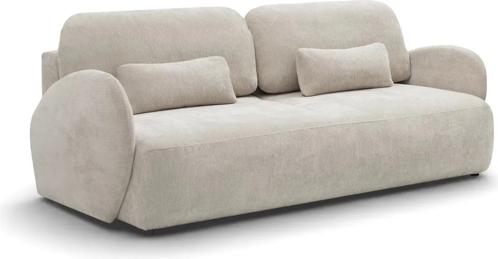 Canapea extensibilă pentru dormit Dinel - șenilă bej deschis Vibe 06