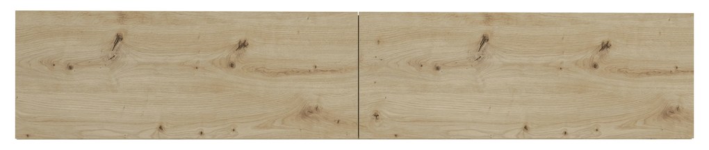 Comoda TV Isla, 2 Usi, Stejar Artisan, 135 x 28 x 25 cm