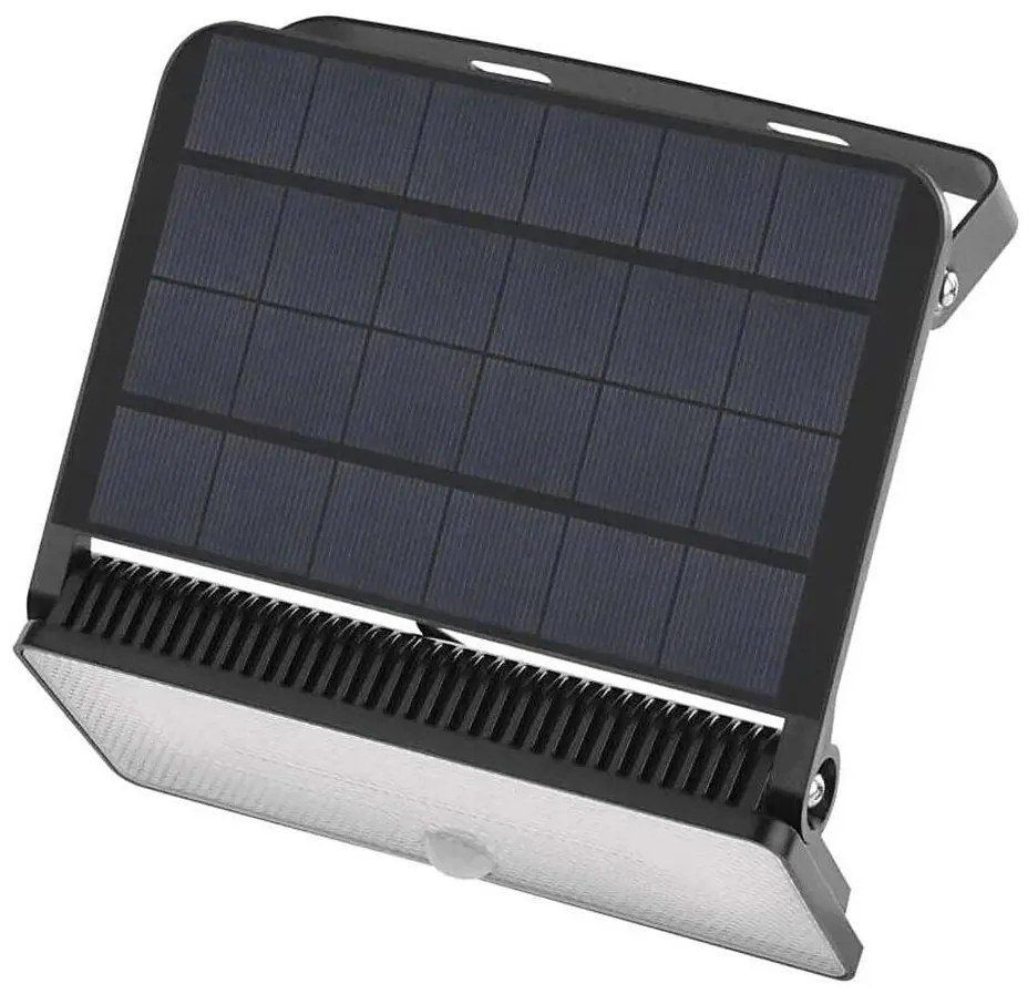 Proiector LED solar cu senzor de mișcare LED/3,7V 3600mAh 4000K IP54