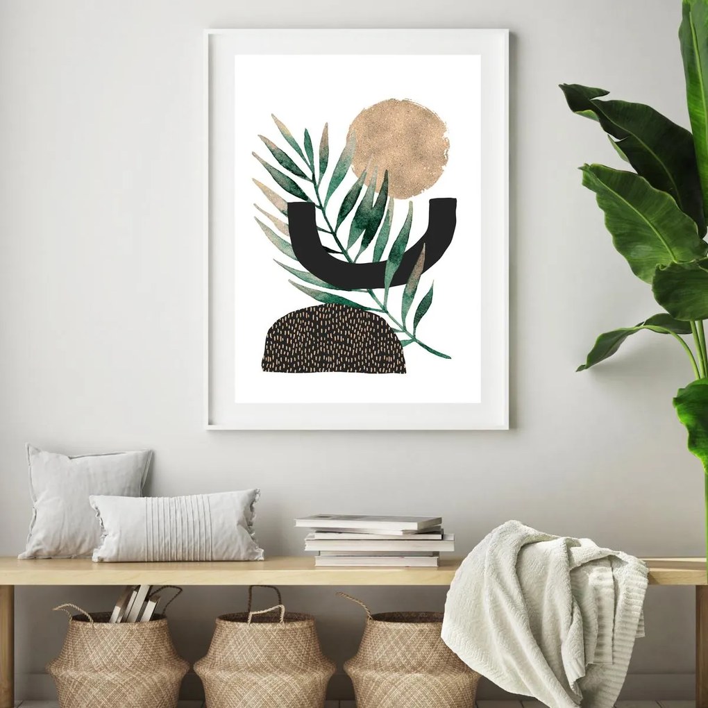 Poster - Abstracție simbolică (A4)