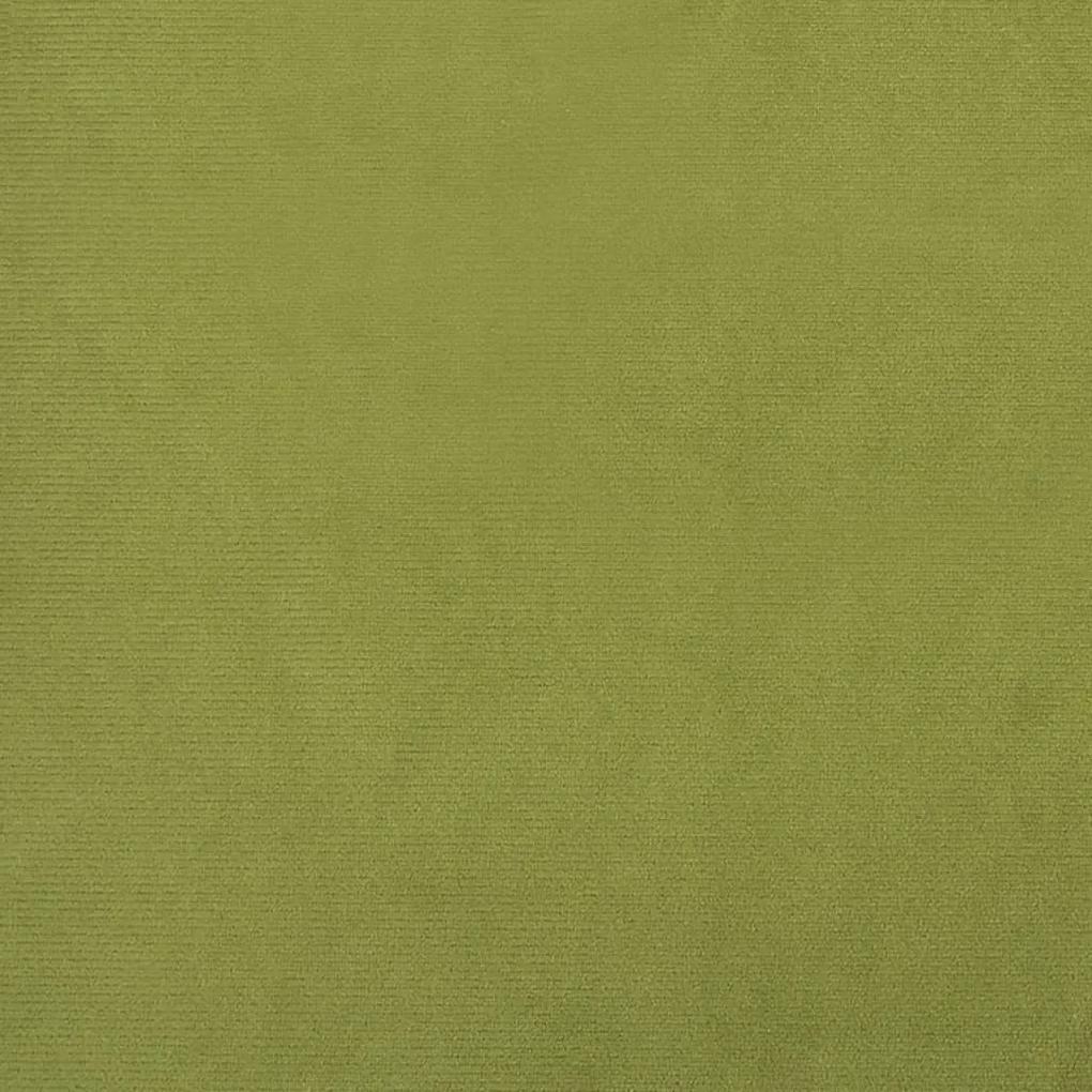 Scaun de masa pivotant, verde deschis, catifea 1, Lysegronn