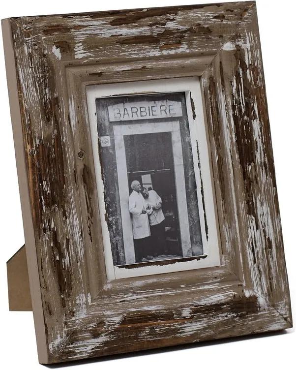 Ramă foto din lemn Ego Dekor, pentru fotografii 13 x 18 cm, maro