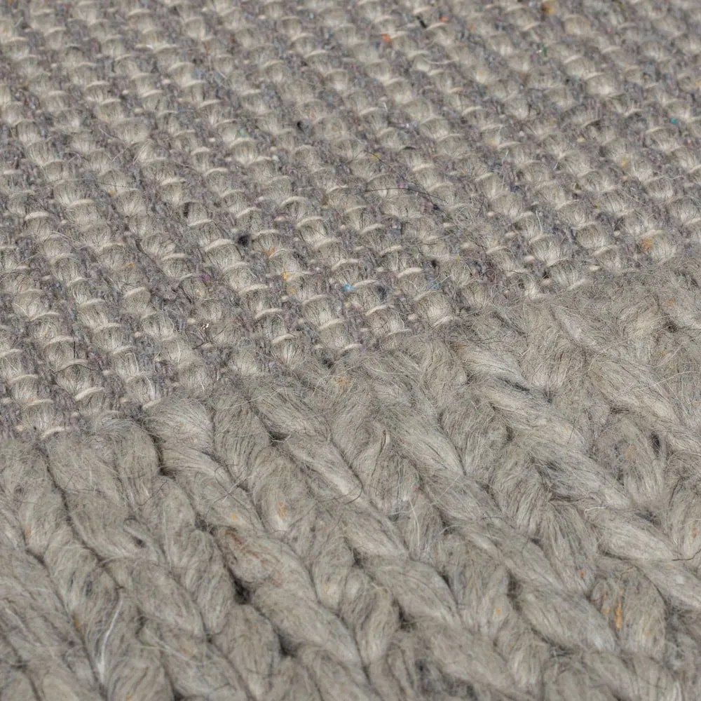 Covor gri din lână 120x170 cm Rue – Flair Rugs
