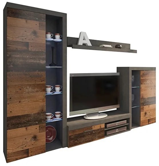 Mobilier living Rudby (old mat + matera) (fără iluminat). 1041295