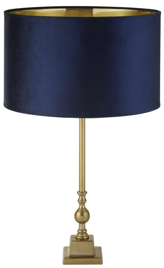 Veioza, Lampa de masa eleganta Whitby bleumarin