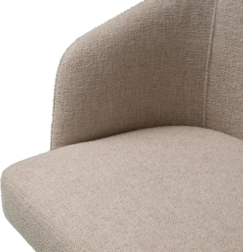 Scaun elegant design LUX Aiden, Renato off-white