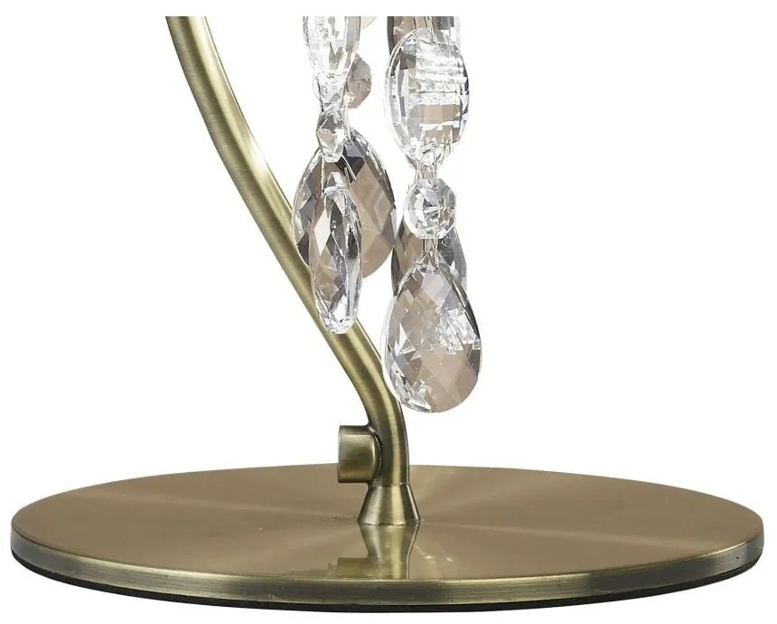 Veioza, Lampa de masa eleganta Tiffany alama antique/ abajur soft bronz