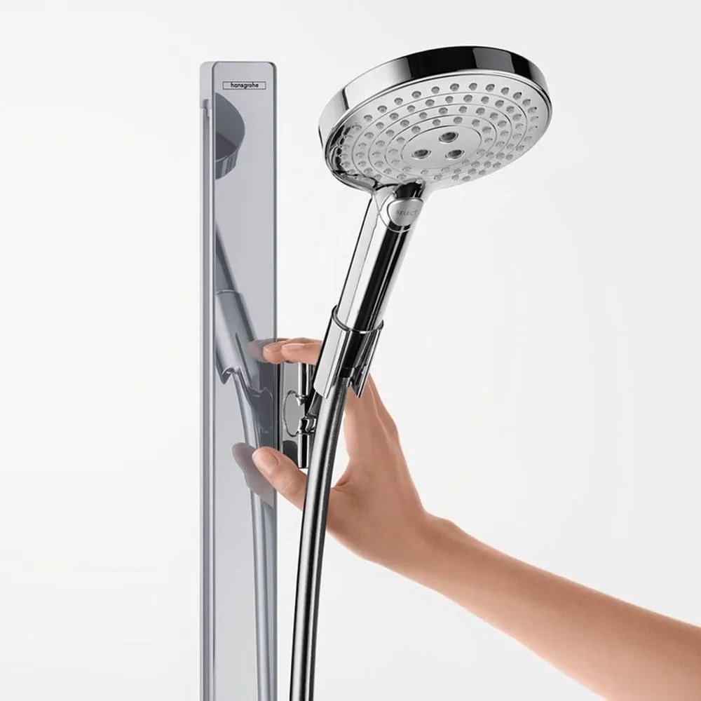 Set de dus cu bara crom Hansgrohe, Raindance Select S Crom