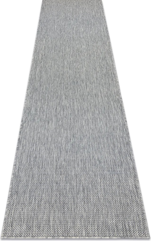 Covor, traversa SISAL SION A5165A Melanj țesute plate gri