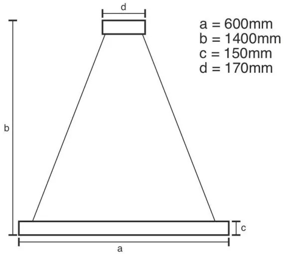 Brilagi - Lustră cu cristale LED dimabilă pe cablu HALO LED/40W/230V + telecomandă