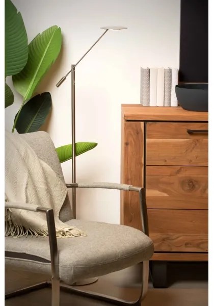 Lampadar LED dimabil Lucide 19766/09/12 ANSELMO LED/9W/230V crom