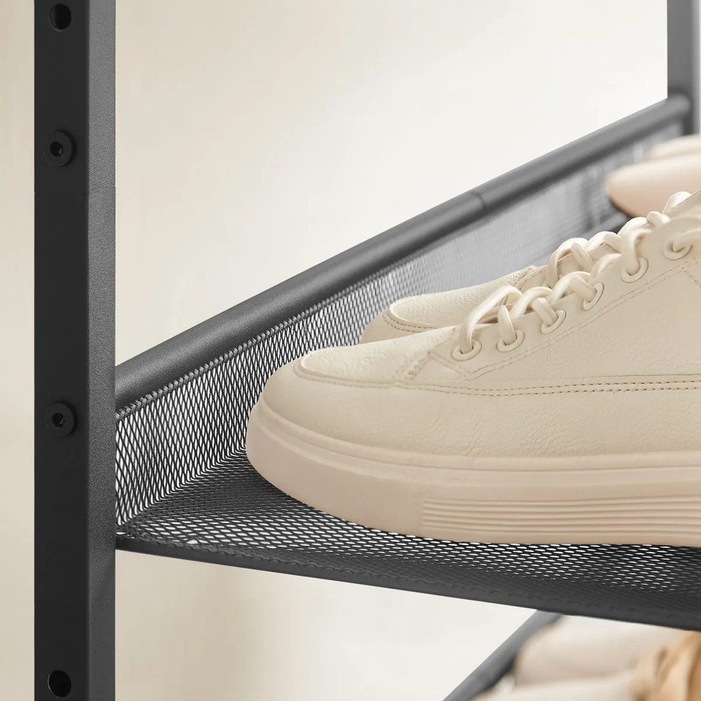 Pantofar TAYLOR ARTISAN cu structura neagra, 4 rafturi