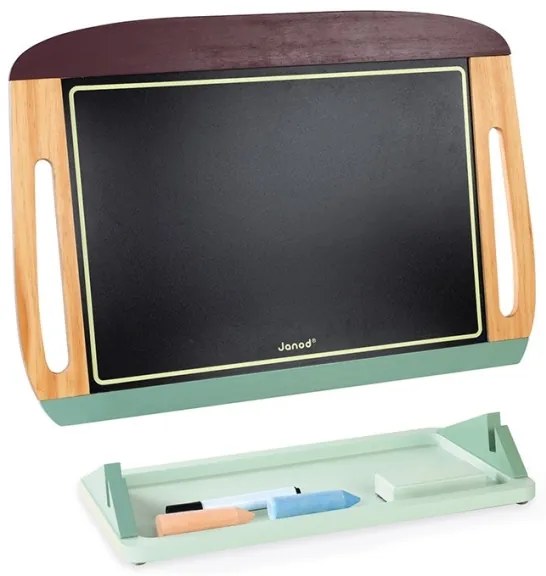 Janod - Tablă magnetică de birou verde/maro