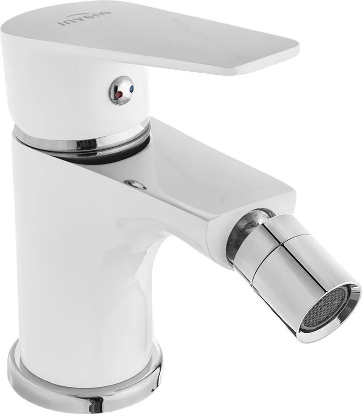 Baterie bideu Invena Dokos crom-alb