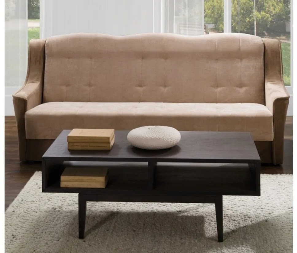 Expedo Canapea extensibilă tapițată AMAZONE, 217x90x90, ibiza 04/ibiza 03