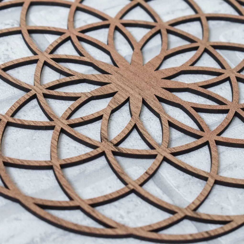 DUBLEZ | Ornament geometric - Mandala vieții