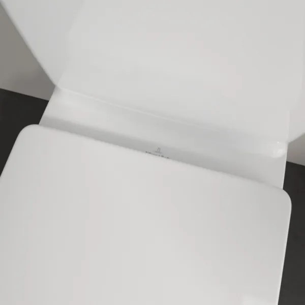 Villeroy & Boch O.NOVO - vas WC combinat din ceramică, alb, 56581001