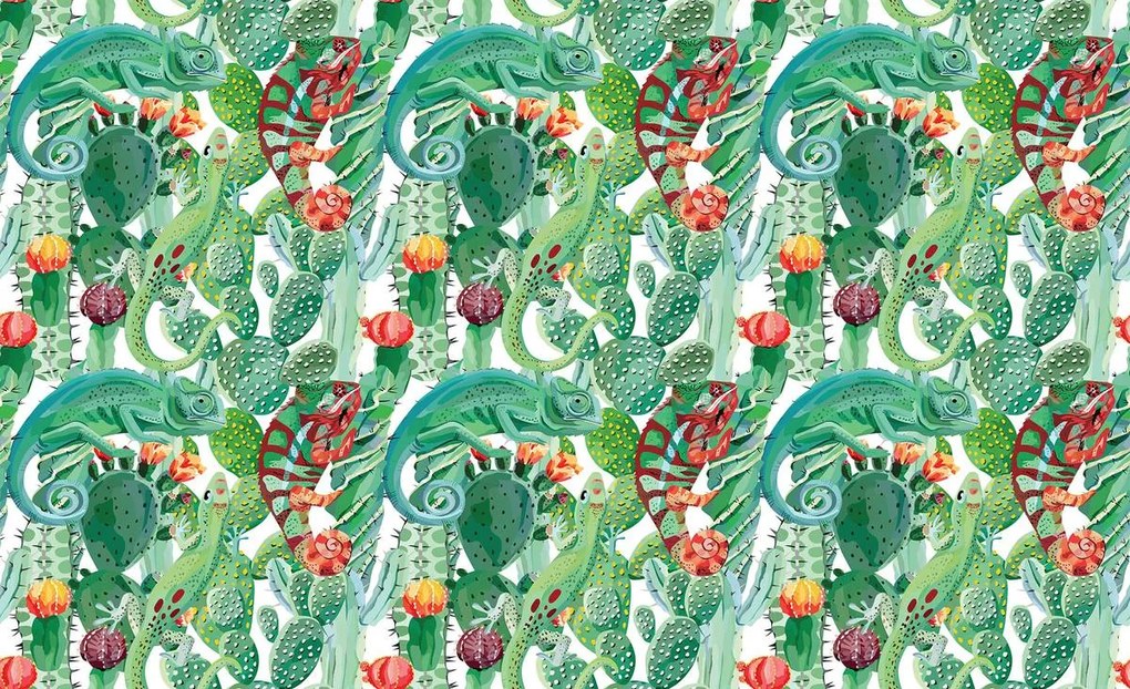 Fototapet - Cameleon (152,5x104 cm)