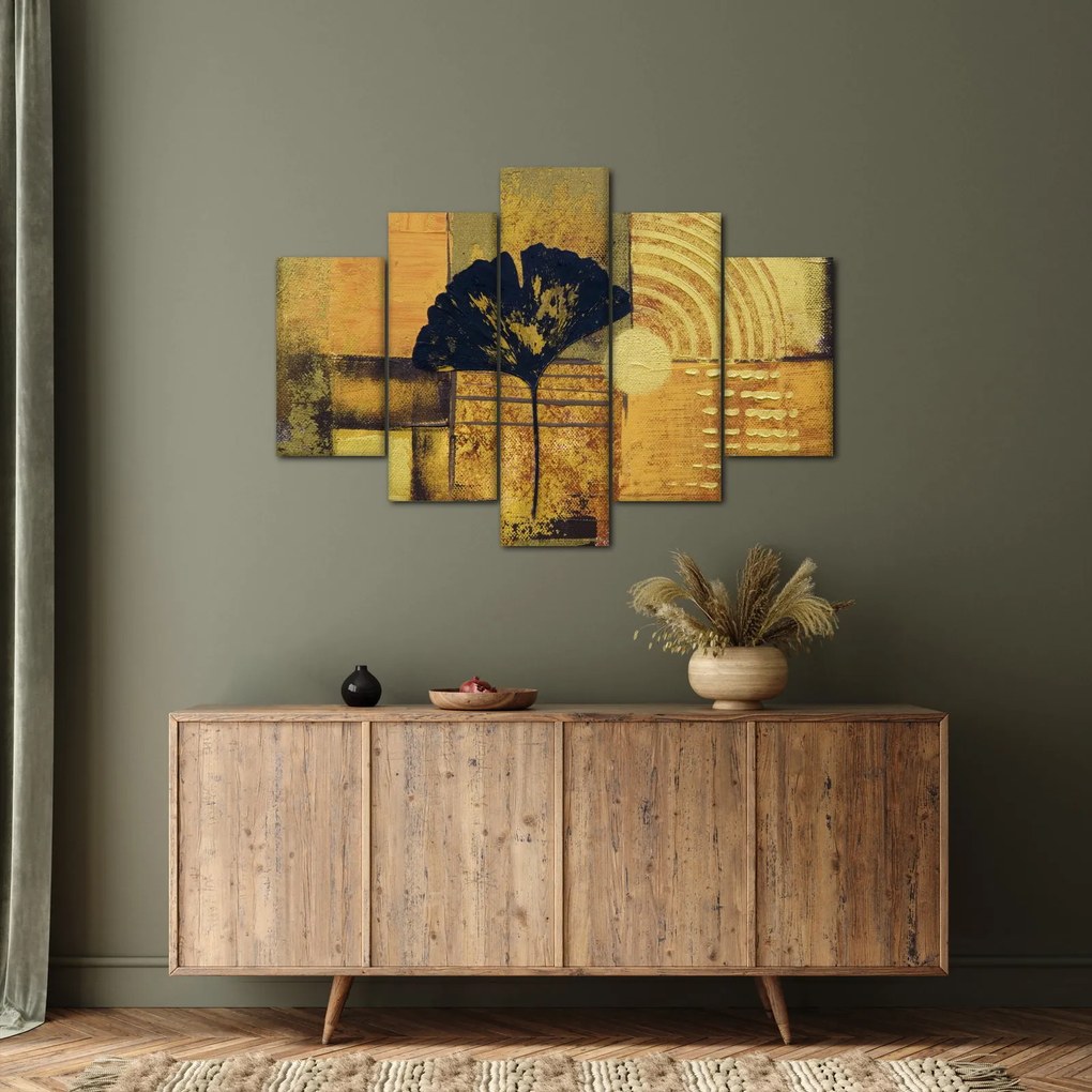 Tablou - Frunza ginkgo (150x105 cm)
