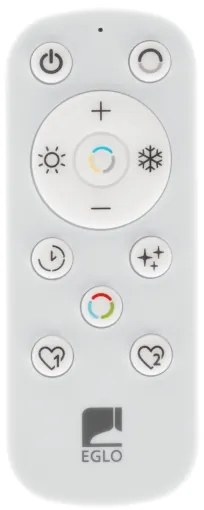 Plafonieră LED dimabilă Eglo 901248 LORETELLO LED/12W/230V alb + telecomandă