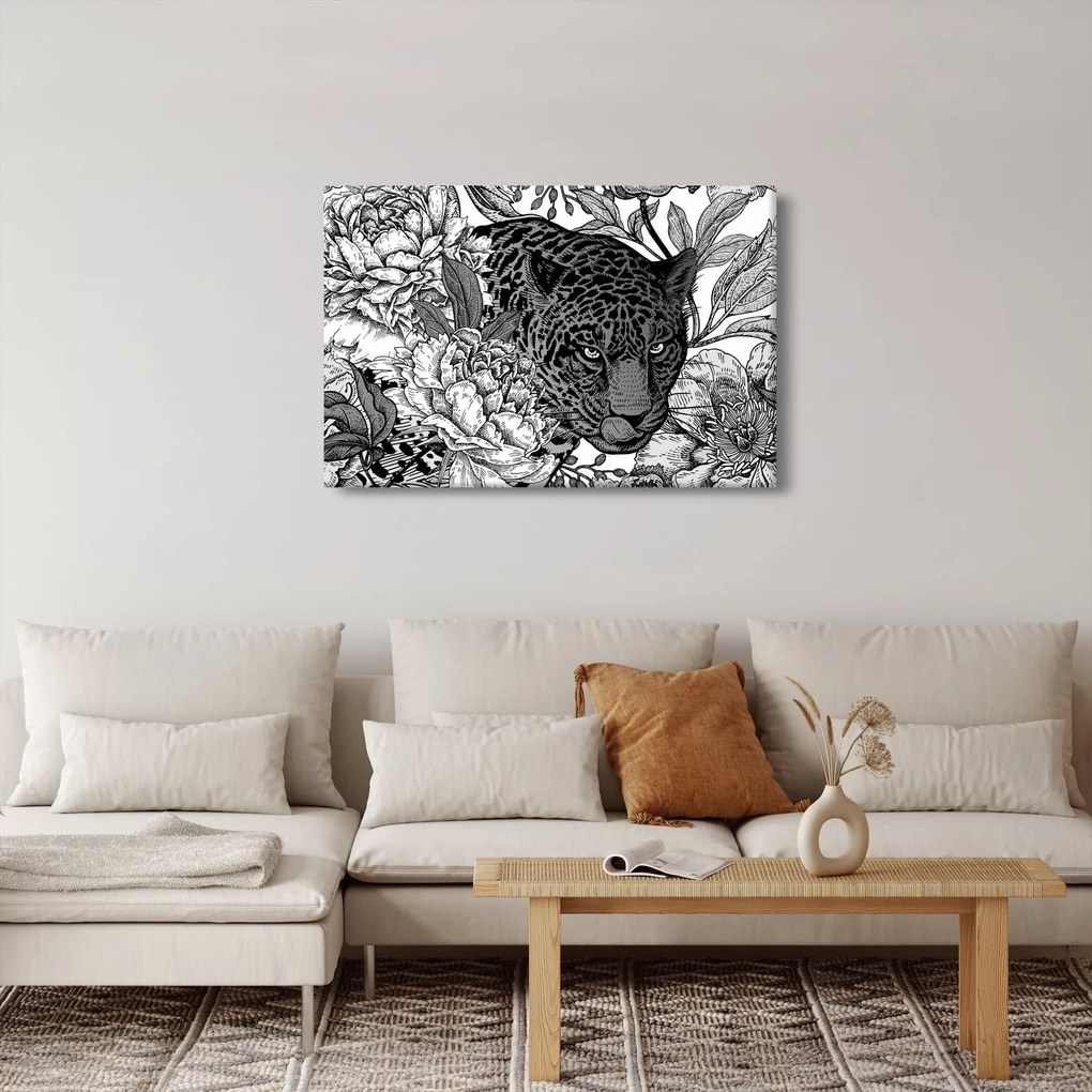 Tablou - Grădină exotică (90x60 cm)
