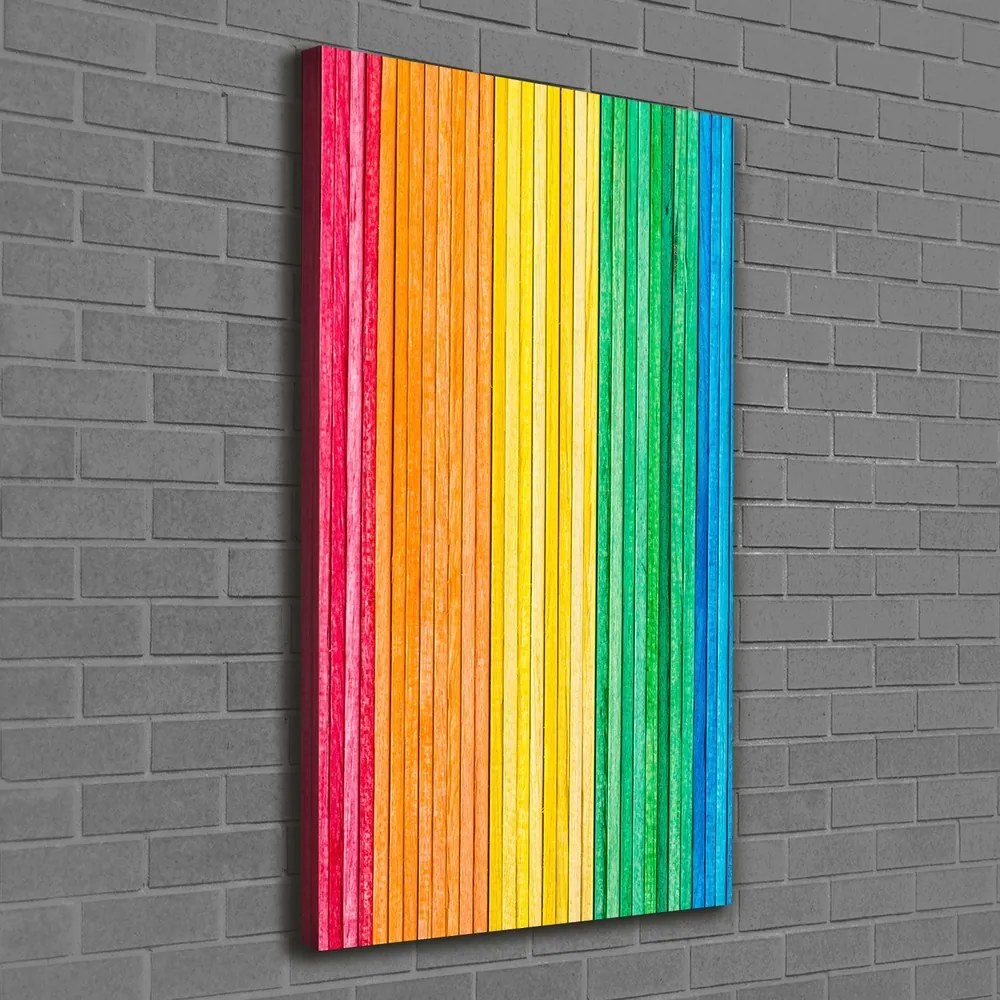 Tablou pe pânză Dungi colorate