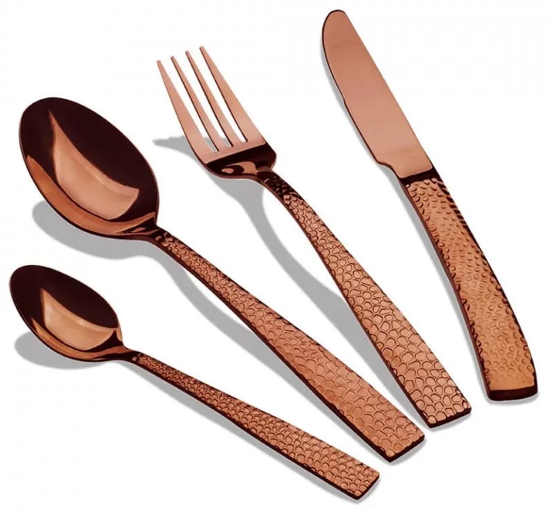 Set tacamuri 24 piese, 6 persoane, Berlinger Haus Rose Gold lucios BH 2617