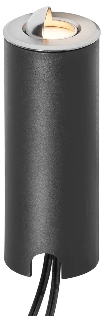 Set de 5 spoturi moderne de sol din aluminiu, inclusiv LED IP67 - Linsey