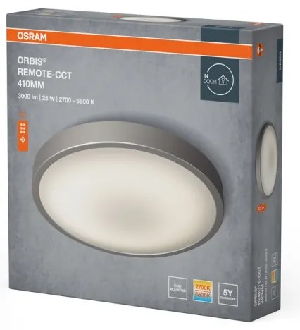 Osram - Plafonieră LED dimabilă ORBIS, 25W/230V, 2700–6500 K + telecomandă