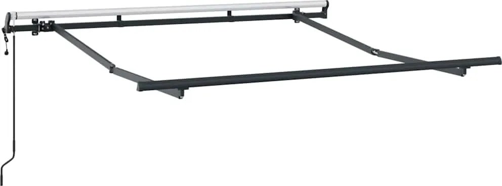 vidaXL Cadru de copertină Antracit 2,5 x 2 m Metal