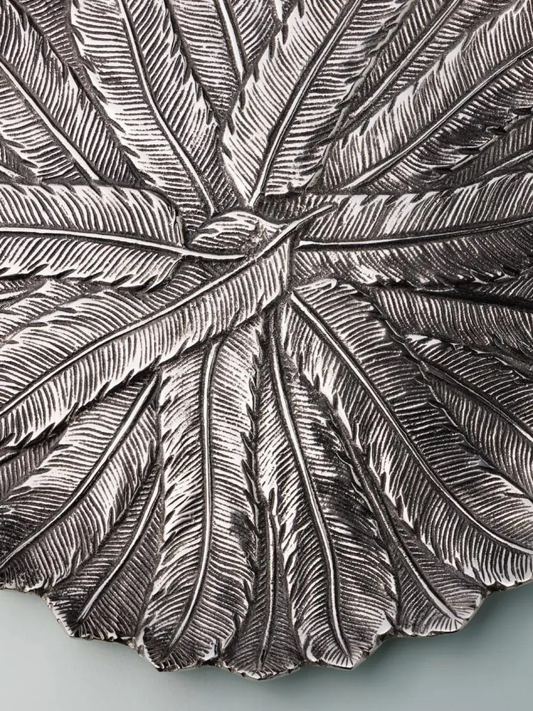 Tava servire, rotunda, din aluminiu, Feather