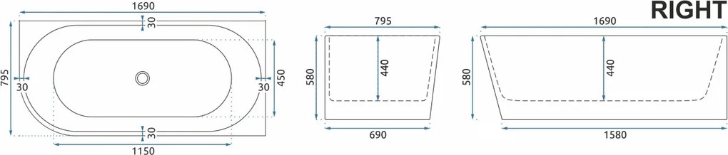 Cada BELLANTO RIGHT 170cm