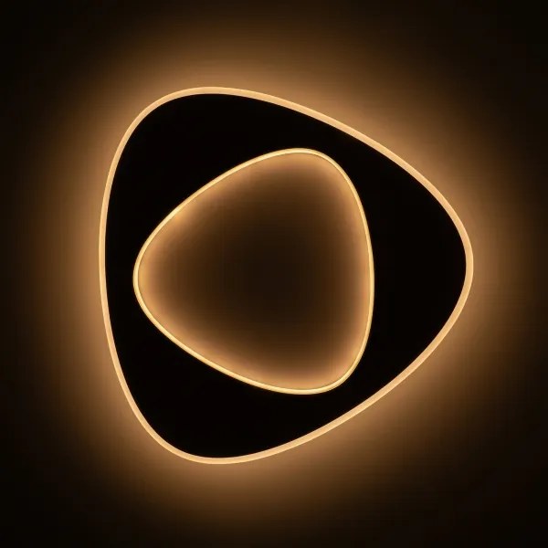 Brilagi - Plafonieră LED reglabilă FLARE 70W/230V 3000/4000/6000K, cu telecomandă